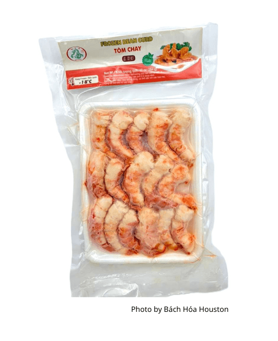 tôm chay, vegan shrimp, bean curd shrimp, giả tôm chay, plant-based shrimp