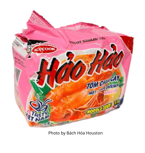 Mì Hảo Hảo – Mi Hao Hao – Hao Hao Noodles – Instant Noodles – Sour Shrimp Flavor