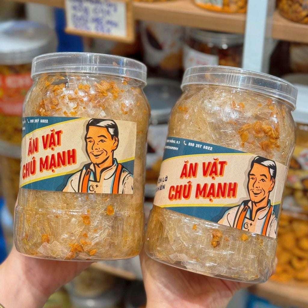 Banh Trang Toi Phi, Banh Trang Toi, Garlic Rice Paper