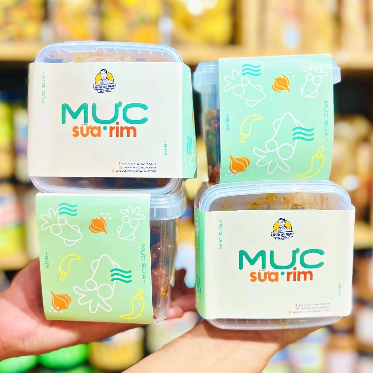 Muc Sua Rim, Muc Sua, Muc, Squid