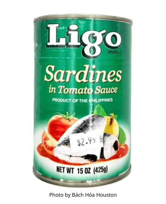 Ligo Sardines Tomato – Cá Mòi Sốt Cà Ligo – Ca Moi Sot Ca Ligo