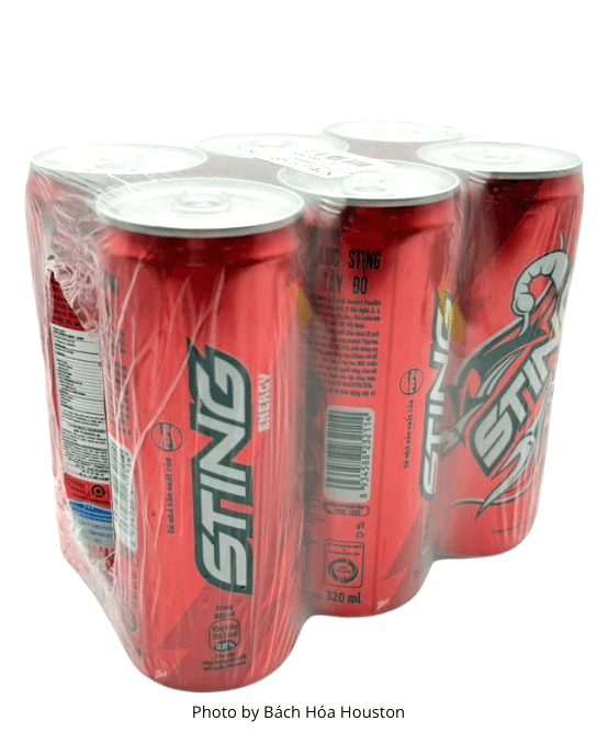 Sting Energy Strawberry – Nước Tăng Lực Sting Dâu – Nuoc Tang Luc Sting Dau