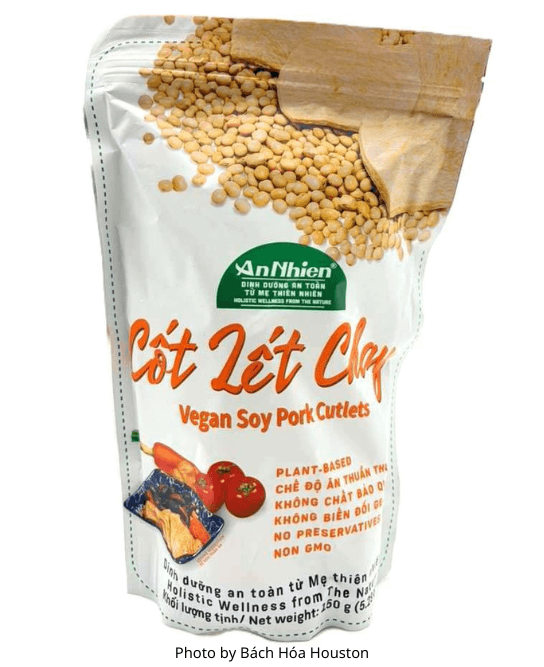 vegan pork cutlets, soy pork, plant-based pork, pork-style vegan, cốt lết chay